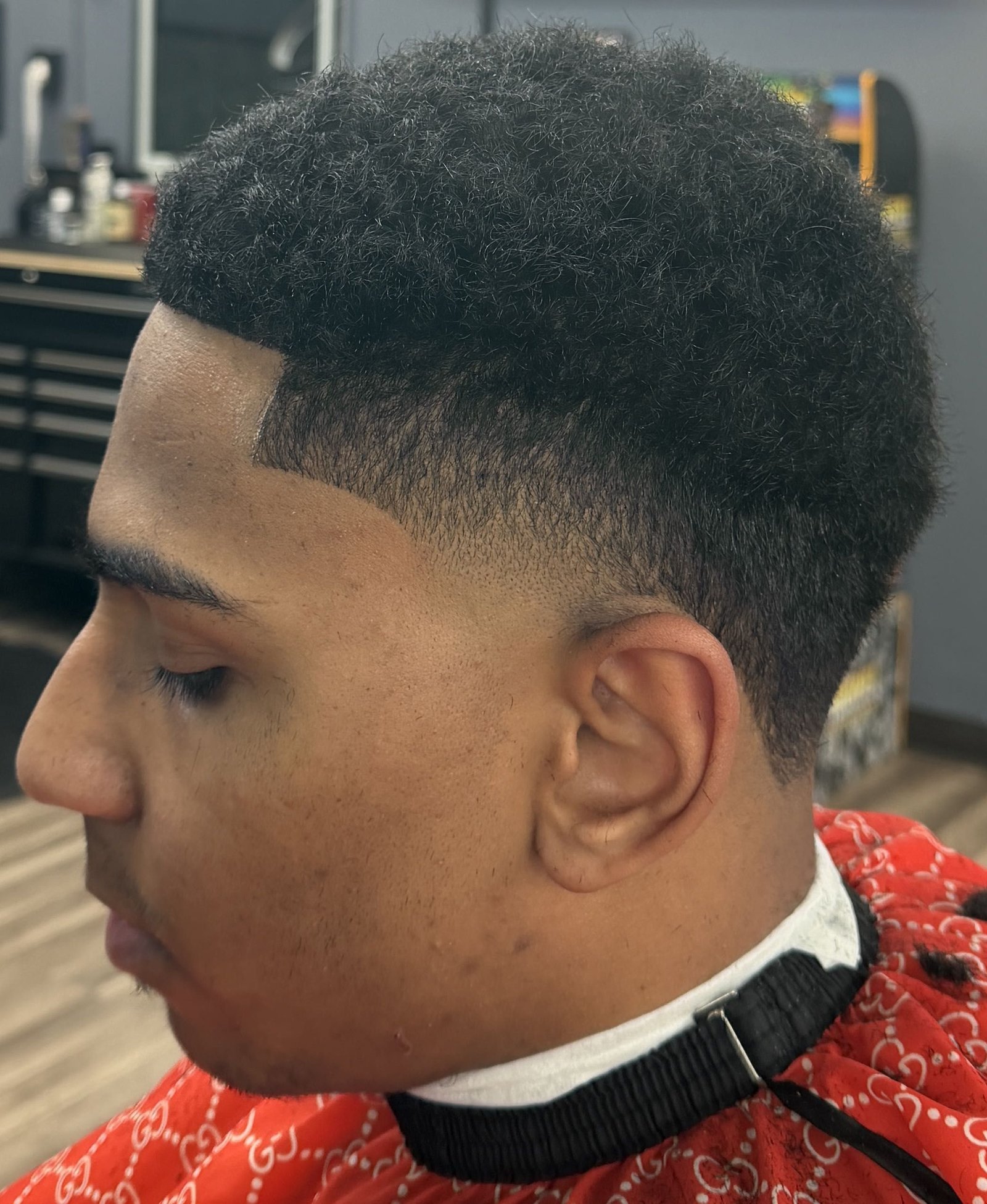 Line-up with low taper